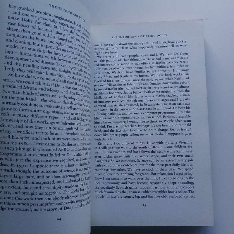 The Second Creation: Dolly and the Age of Biological Control (Hardcover)  The Landmark Story of Clo