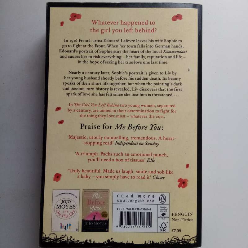 The Girl You Left Behind by Jojo Moyes