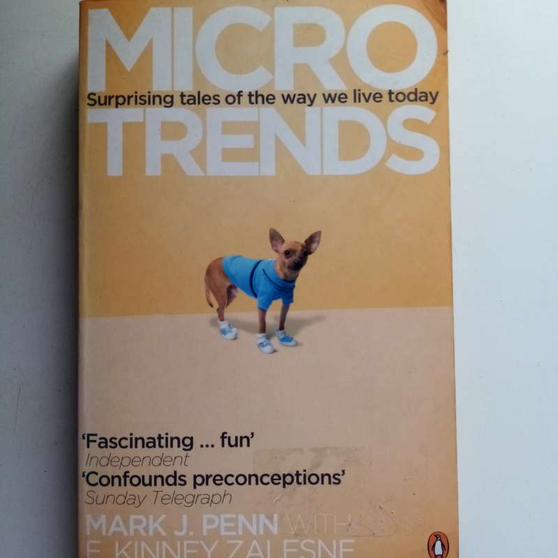 Microtrends: The Small Forces Behind Todays Big Changes by Mark J. Penn