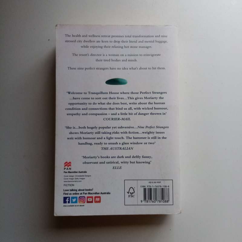 Nine Perfect Strangers by Liane Moriarty | Thriller, Suspense, Fiction, Wellness Retreat