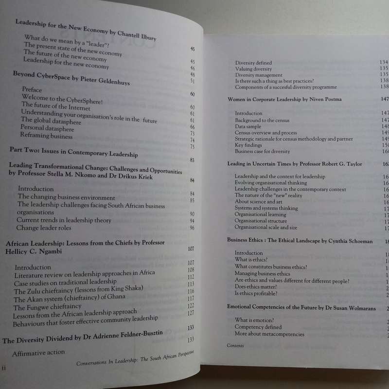 Conversations in Leadership by Meyer & Boninelli | South African Leadership, Business, Strategy