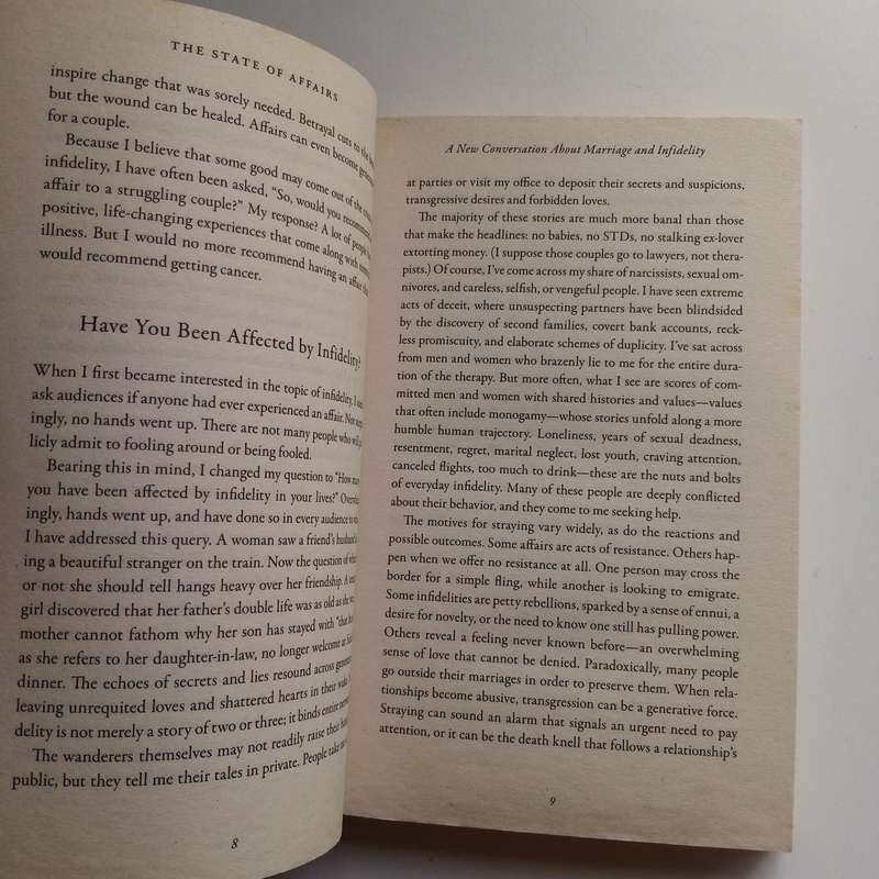 The State of Affairs: Rethinking Infidelity by Esther Perel | Insights on Love & Betrayal