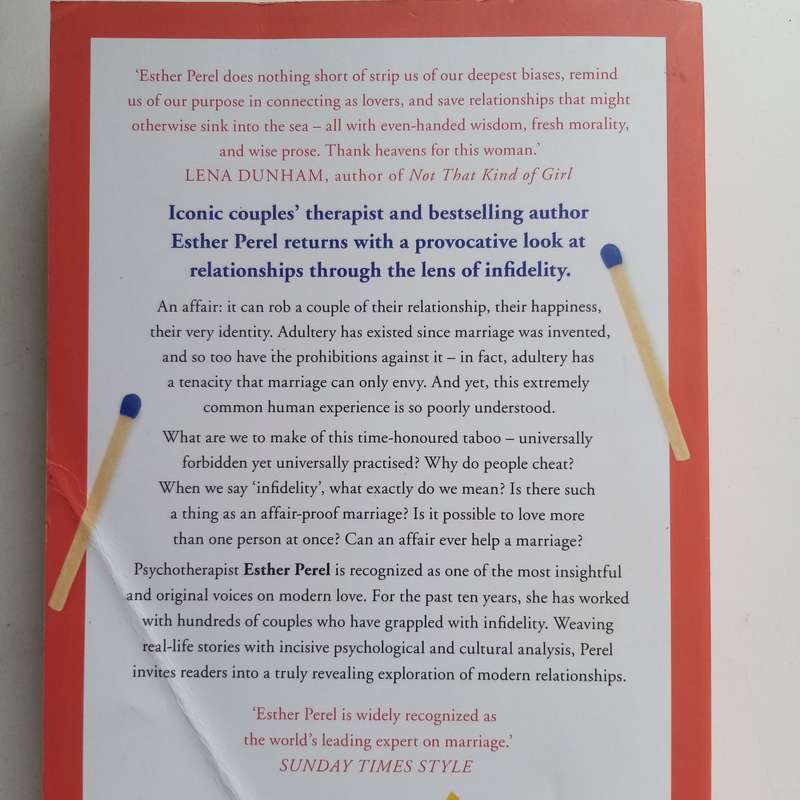 The State of Affairs: Rethinking Infidelity by Esther Perel | Insights on Love & Betrayal