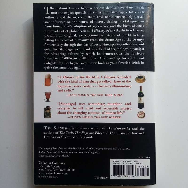 A History of the World in Six Glasses - Tom Standage