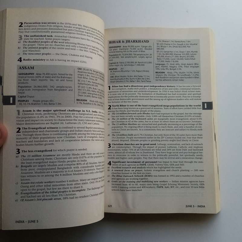 Operation World - Jason Mandryk, Global Prayer Guide, Missions, 21st Century Edition