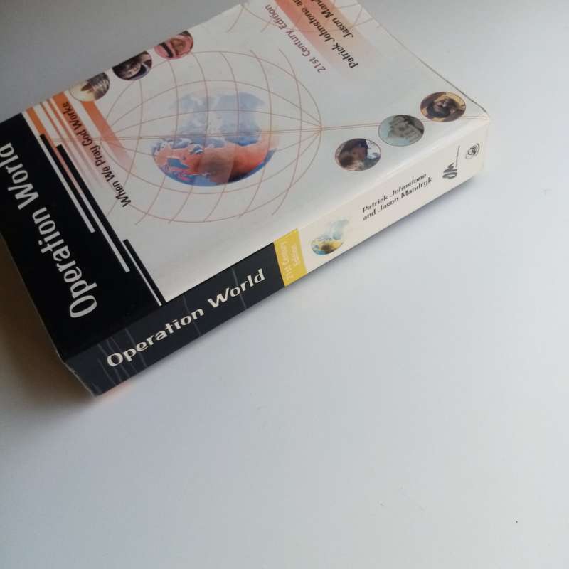 Operation World - Jason Mandryk, Global Prayer Guide, Missions, 21st Century Edition