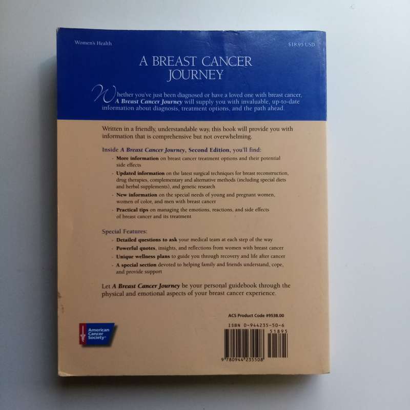 A Breast Cancer Journey: Your Personal Guidebook, Cancer Support, Survivorship, Healing