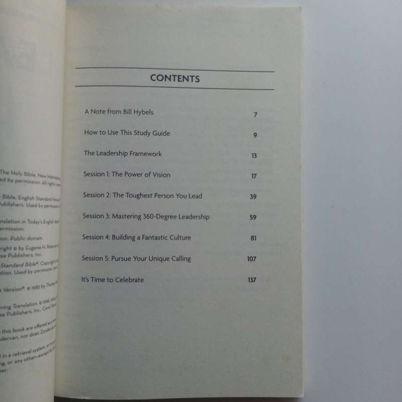 Leading from Here to There Study Guide: Bill Hybels, Leadership Skills, Personal Growth