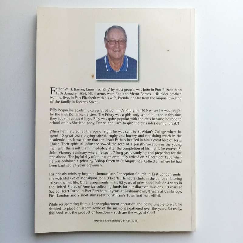 JUST REMEMBERING by Fr WH Barnes, Christian Witness, Priests and Brothers in Port Elizabeth