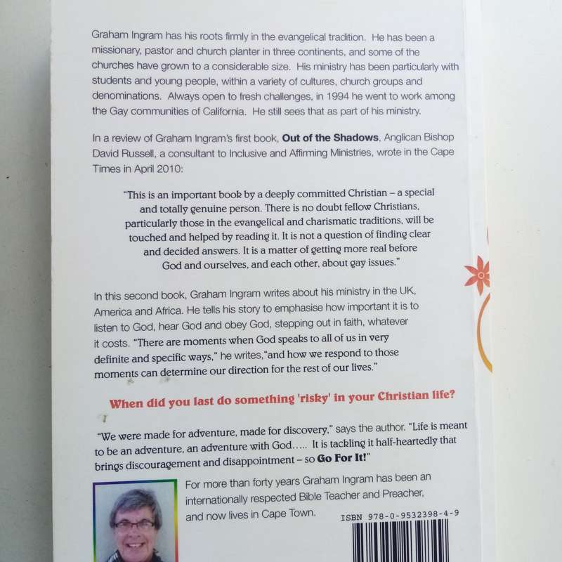 Go for It by Graham Ingram, Christian Life, Taking Risks, Faith, Trust, Bold Action