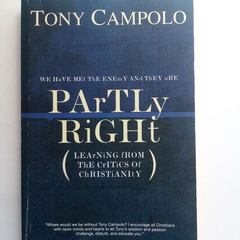Partly Right by Tony Campolo, Critics of Christianity, Intellectuals, Protestantism, Middle-Class So