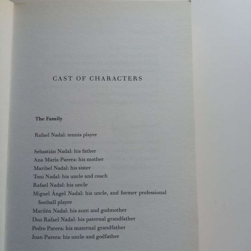 Rafa by John Carlin & Rafael Nadal, Biography, Tennis Legend, Tennis Mastery, Inspirational Story
