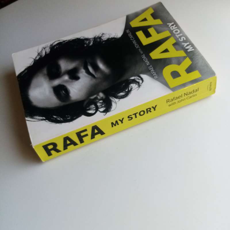 Rafa by John Carlin & Rafael Nadal, Biography, Tennis Legend, Tennis Mastery, Inspirational Story