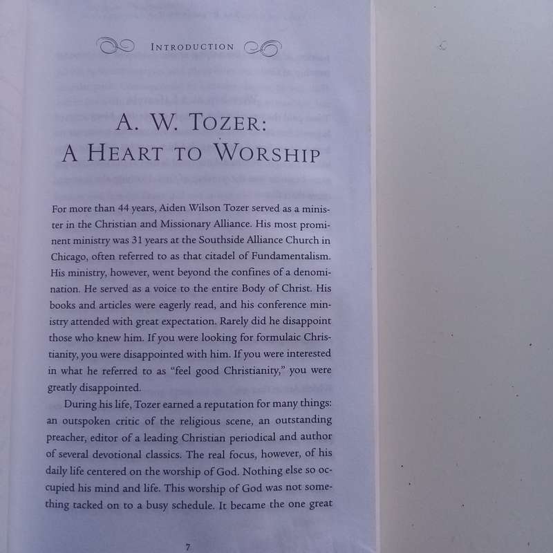 The Purpose of Man - A. W. Tozer, Designed to Worship, Rediscovering True Christian Devotion