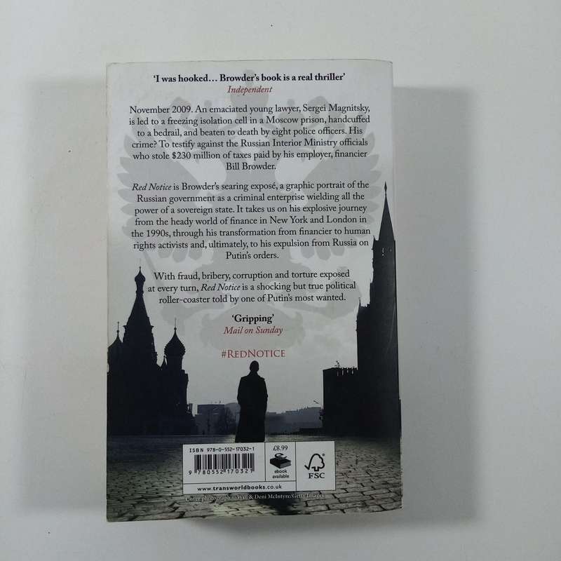 Red Notice by Bill Browder | Putin's No.1 Enemy, Corruption, Justice, True Story