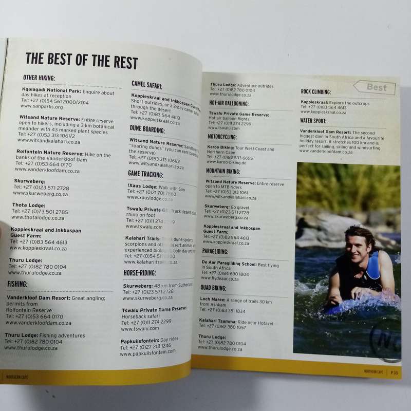 The Adventure Guide of South Africa by Jacques Marais | Outdoor Activities, Travel, Nature