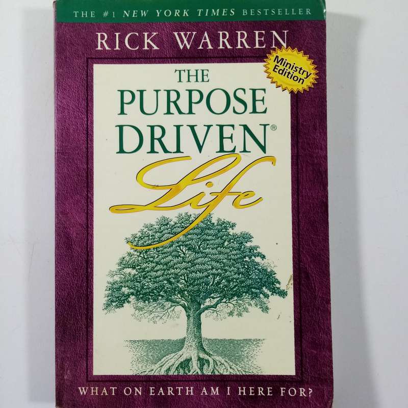 The Purpose Driven Life Ministry Edition by Rick Warren | Faith, Purpose, Christian Living