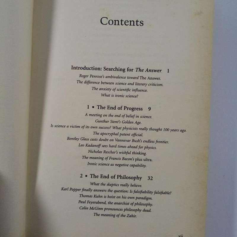 The End of Science by John Horgan | Science, Philosophy, Physics, Final Theory, Discovery