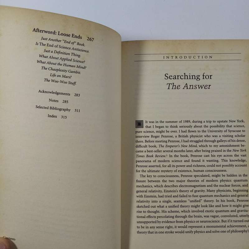 The End of Science by John Horgan | Science, Philosophy, Physics, Final Theory, Discovery