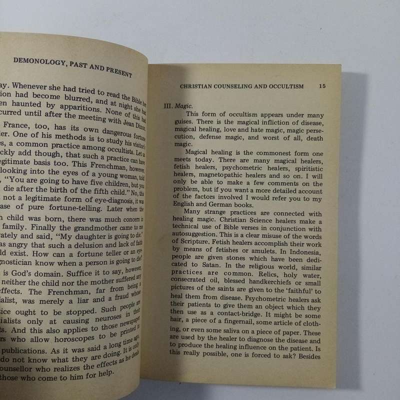 Demonology, Past and Present by Kurt E. Koch | Occult, Deliverance, Spiritual Warfare