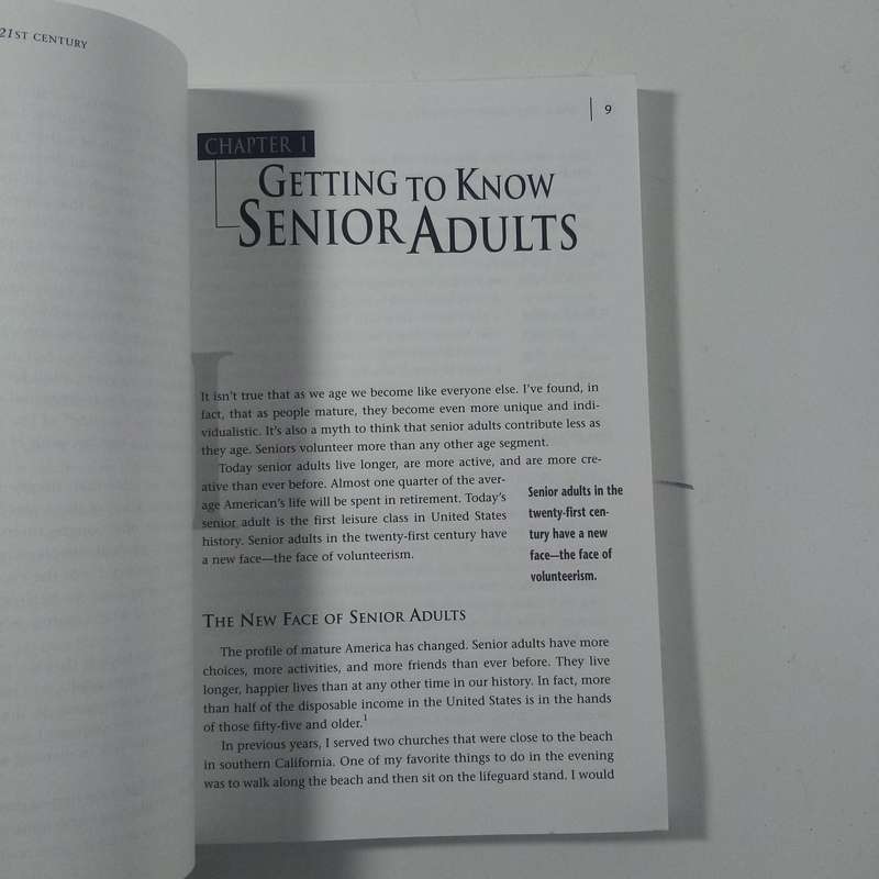 Senior Adult Ministry in the 21st Century by David P. Gallagher | Church Leadership, Outreach, Elder