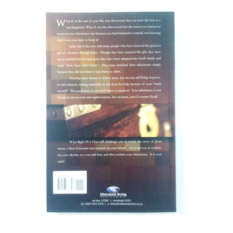 What Right Do I Have? by John Sheasby & Matt Jones | Grace, Covenant Inheritance, Christian Living