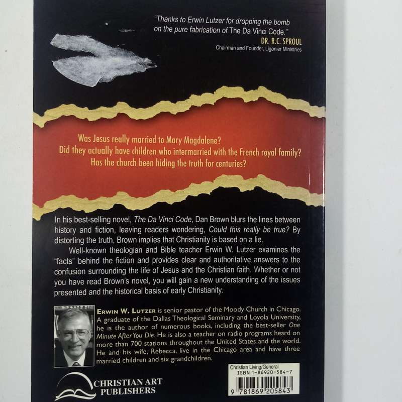 The Da Vinci Deception by Erwin W. Lutzer | Exposing Myths, Defending Christian Faith