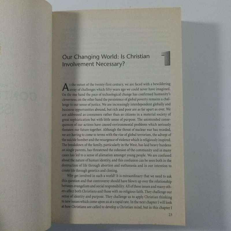 Issues Facing Christians Today by John Stott | Christian Ethics, Social Issues, Faith in Action