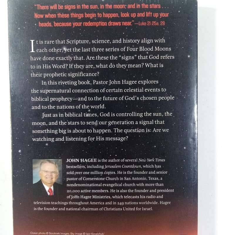 Four Blood Moons by John Hagee | Prophecy, End Times, Israel, Biblical Signs