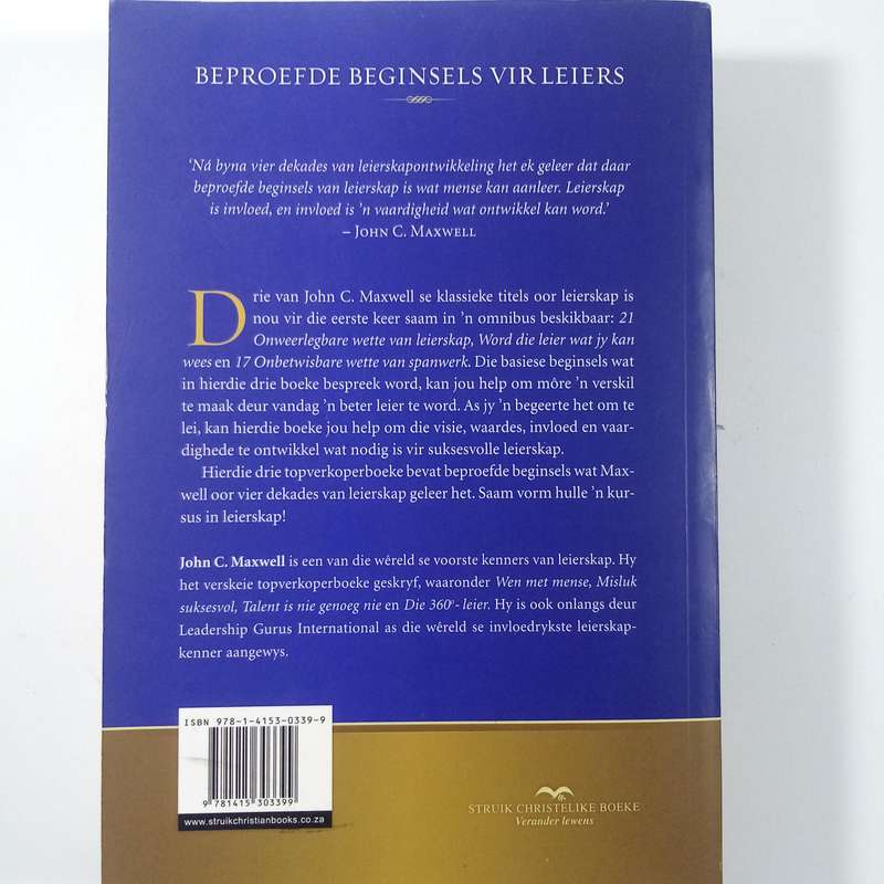 Beproefde Beginsels vir Leiers  John C. Maxwell | Leierskap, Inspirasie, Selfontwikkeling