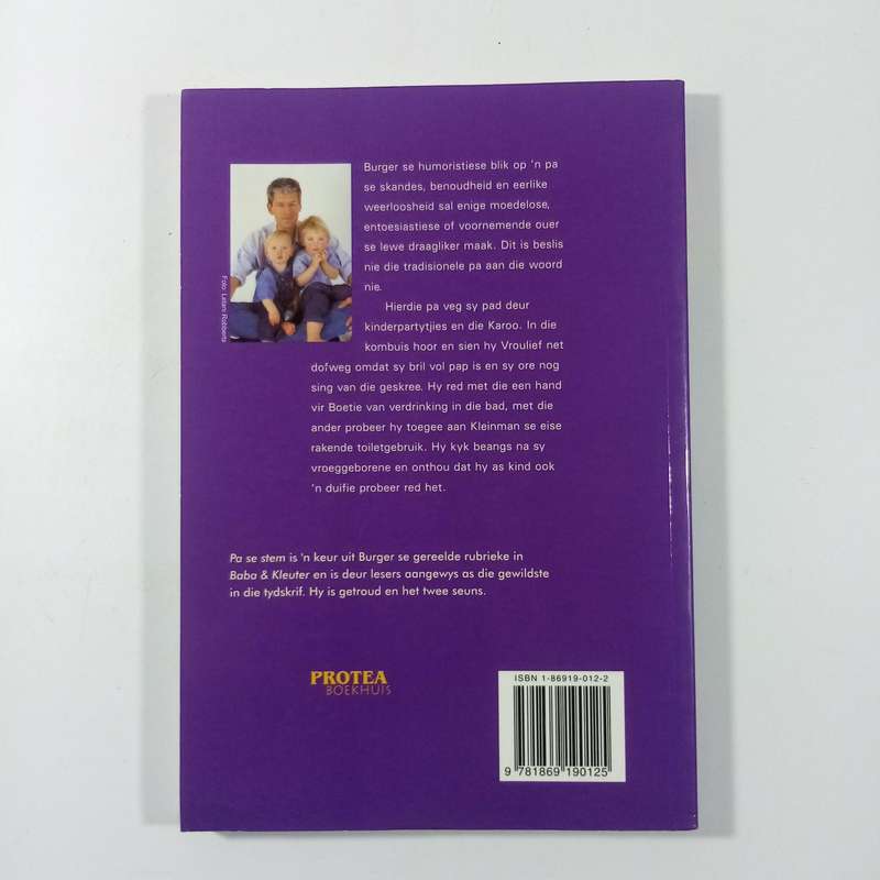 Pa se stem  Willie Burger | Humoristiese ouerskap, Afrikaanse rubrieke, Pa-wees
