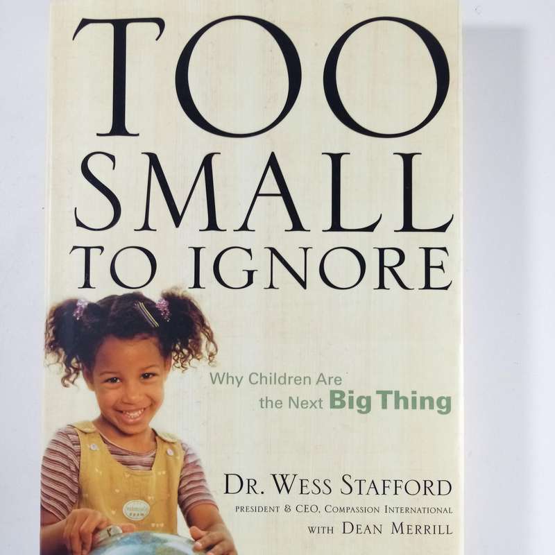 Too Small to Ignore  Wess Stafford | Christian Memoir | Child Advocacy | Compassion Story
