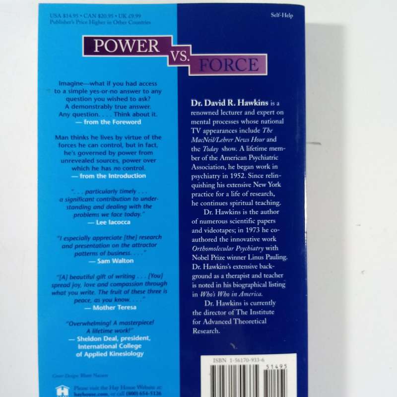 Power vs. Force  David R. Hawkins | Human Behaviour, Consciousness & Spiritual Growth