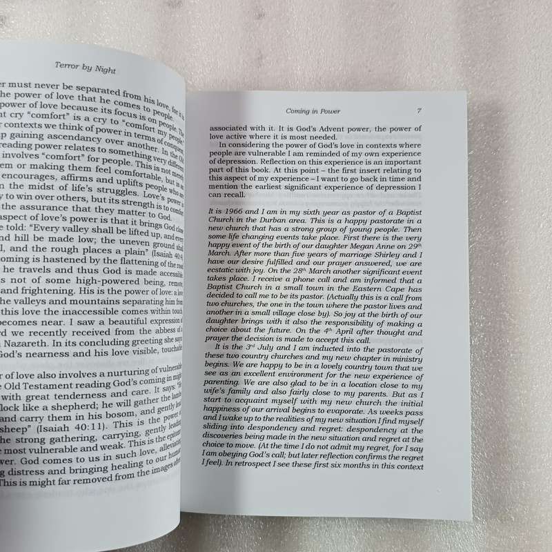 Terror by Night by David Walker | Depression, Hope, Christian Recovery