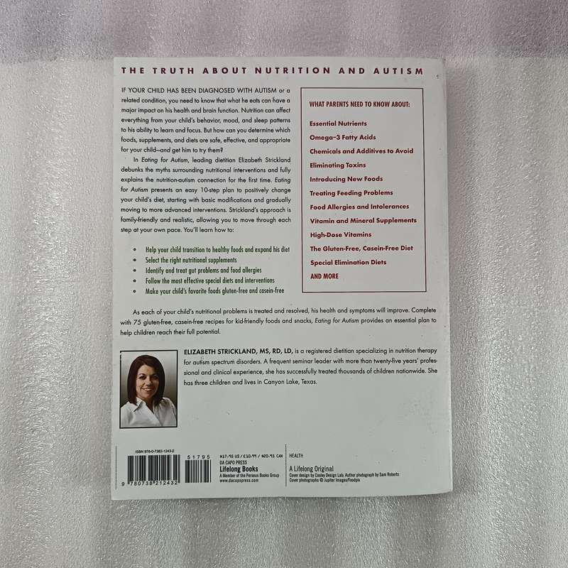Eating for Autism by Elizabeth Strickland | 10Step Diet Plan & 75 KidFriendly Recipes