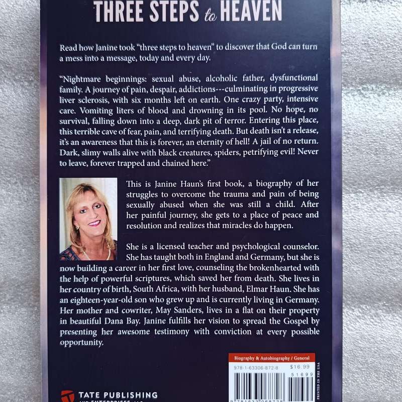 Three Steps to Heaven  Janine Haun's Journey from Trauma to Redemption