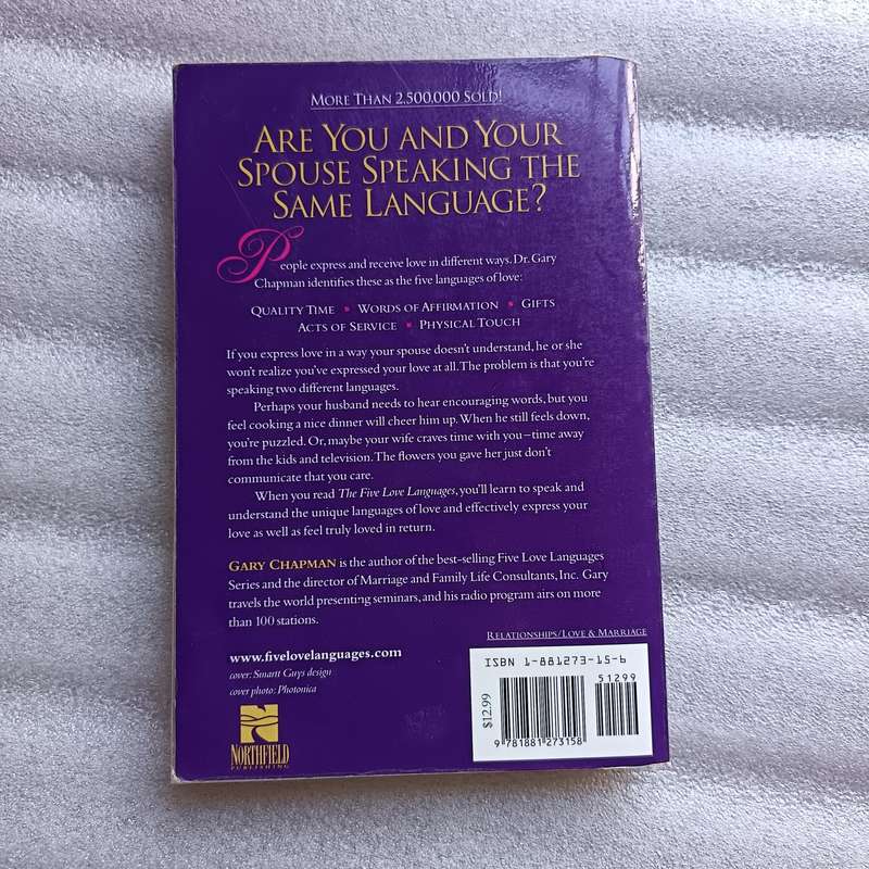 The 5 Love Languages  Gary Chapmans Guide to Deeper Relationship Connection