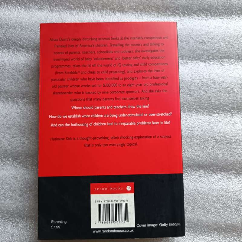 Hothouse Kids by Alissa Quart | Pressure to Succeed Threatening Childhood, Parenting