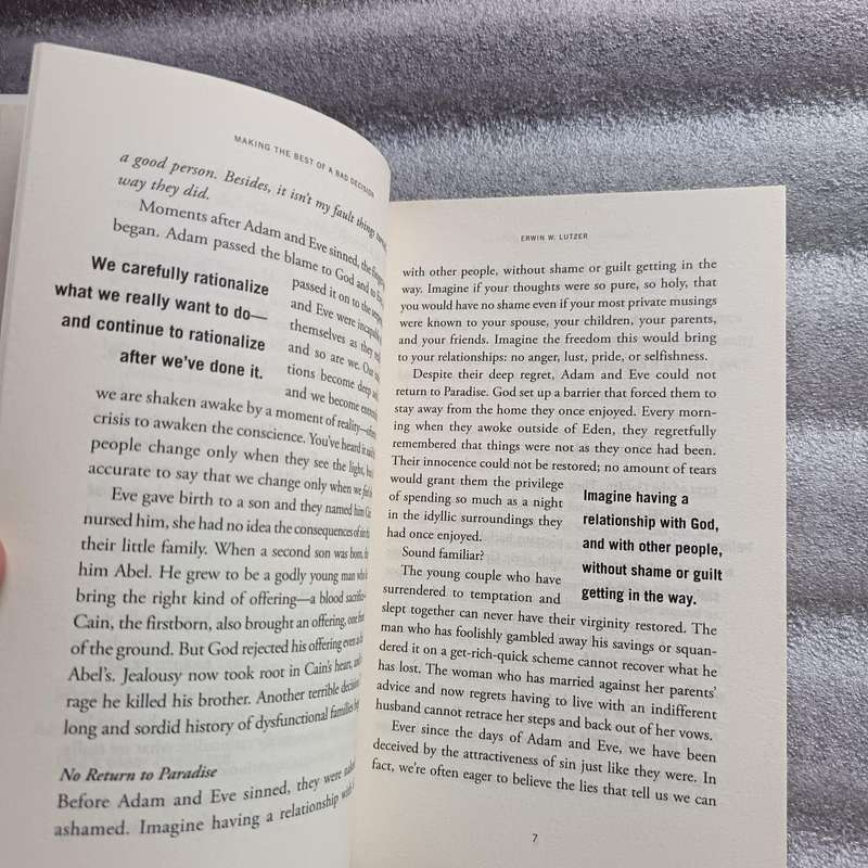 Making the Best of a Bad Decision by ErwinW.Lutzer | Regret, Grace, Christian SelfHelp