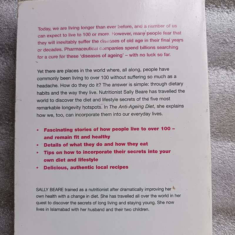 The AntiAgeing Diet by SallyBeare | Longevity Hotspots, Nutrition, Healthy Ageing