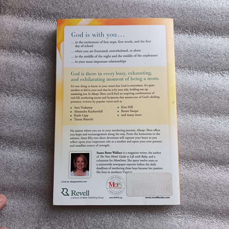 Always There by Susan Besze Wallace | Devotional Reflections for Moms, God's Presence