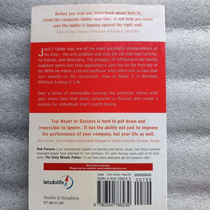 The Heart of Success by Rob Parsons | Business Wisdom, WorkLife Balance, Christian Living