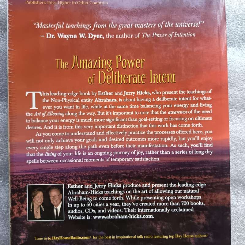 The Amazing Power of Deliberate Intent by Esther & Jerry Hicks | Art of Allowing