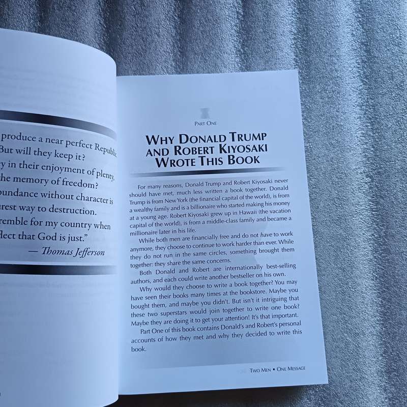 Why We Want You To Be Rich by Donald Trump & Robert Kiyosaki | Personal Finance, Entrepreneurship