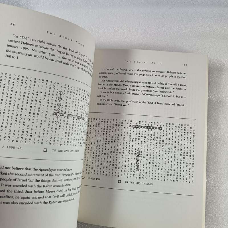 The Bible Code by Michael Drosnin | Hidden Messages, Torah Code, Predictions
