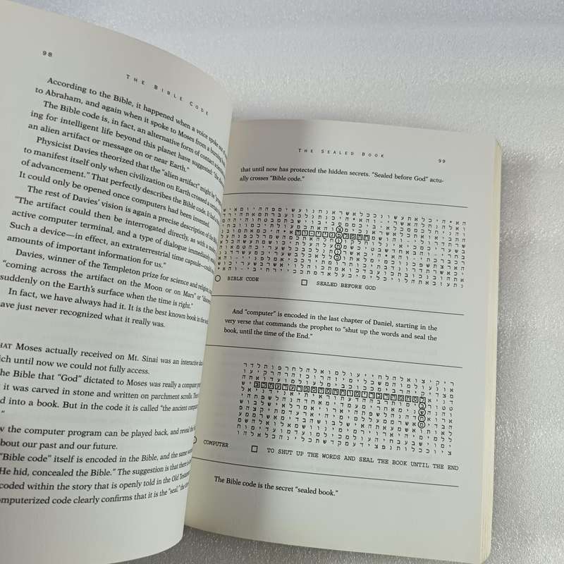 The Bible Code by Michael Drosnin | Hidden Messages, Torah Code, Predictions