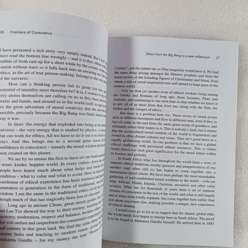 Frontiers of Conscience by Martin Prozesky | Ethics, Ubuntu, Global Moral Equity