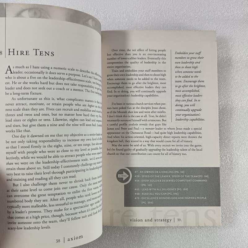 Axiom: Powerful Leadership Proverbs by BillHybels | 80 Biblical Leadership Nuggets