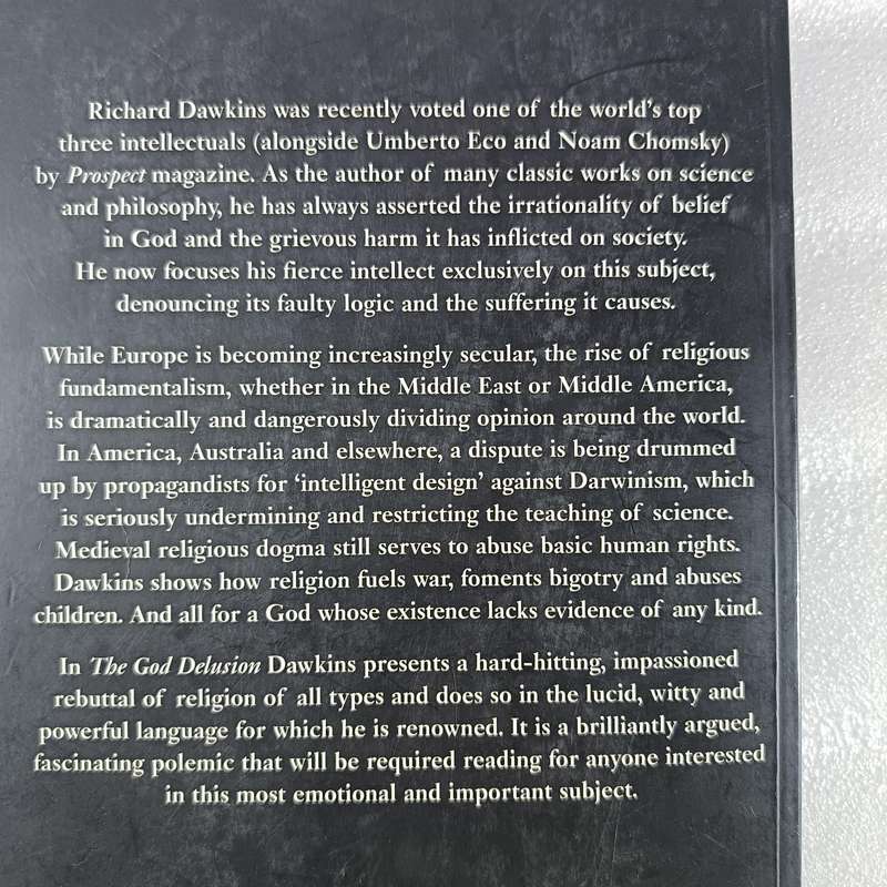The God Delusion by Richard Dawkins | Critique of Religion, New Atheism, Science & Faith