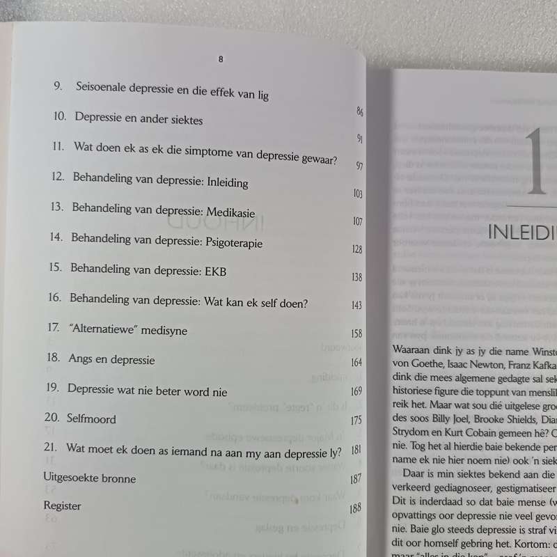 Ontsnap van Depressie deur Piet Oosthuizen | Afrikaanse selfhelp, geestesgesondheid